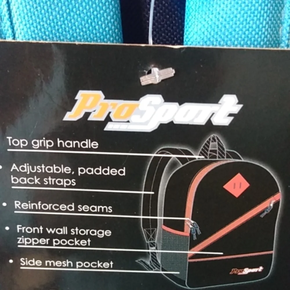 PROSPORT BOOKBAG BACKPACK CARRY-ON TRAVEL TOTE MEDIA BAG SIZE OS NWT